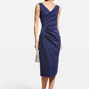 Chiara Boni La Petite Robe Sleeveless Sunburst Wrap Dress